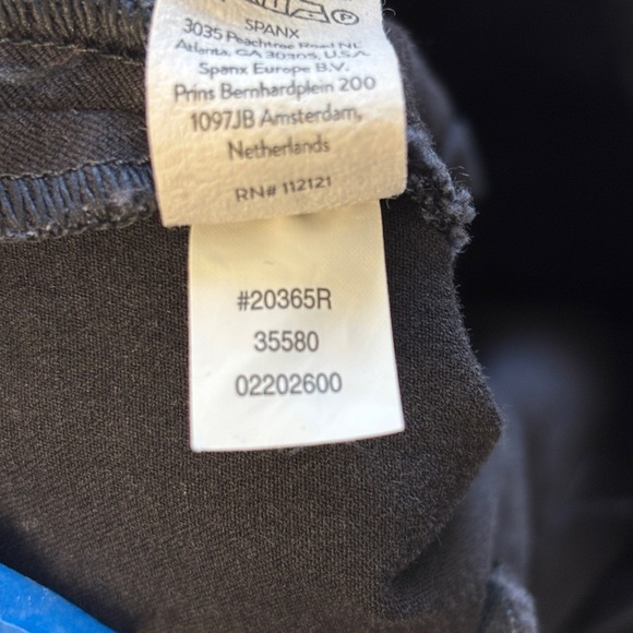 Spanx On the Go Ankle Slim Straight Pant 20365R Black XL - Picture 6 of 9